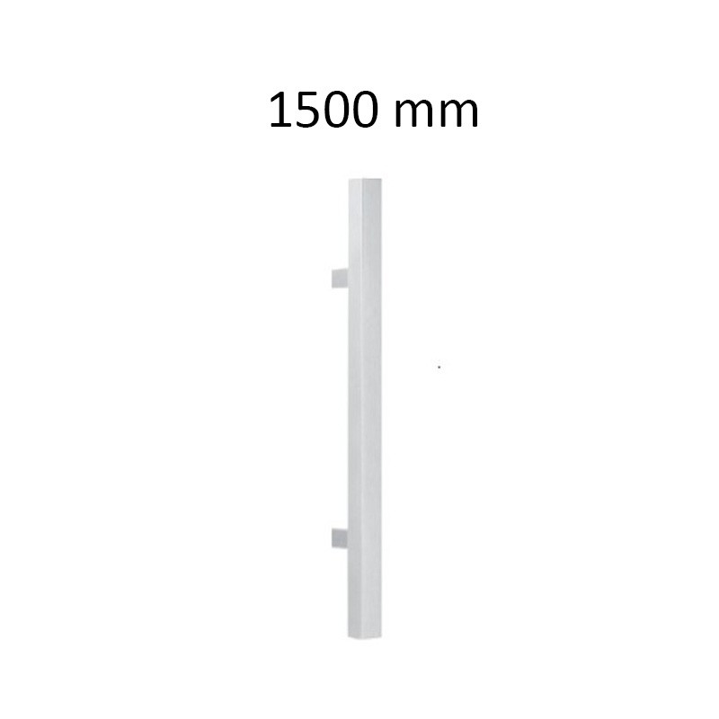 Tirador Acero Inox Rectangular 1500 mm