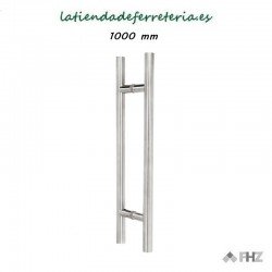 Tirador Doble Acero Inox...