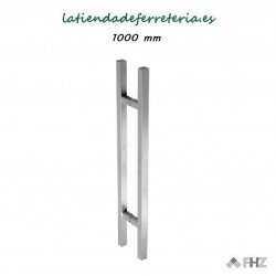 Tirador Doble Acero Inox...
